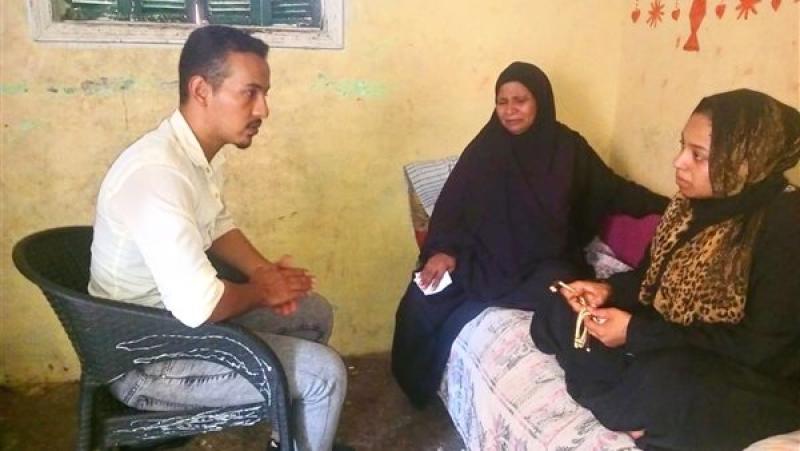 اسرة الضحية عريس عزبة خير الله