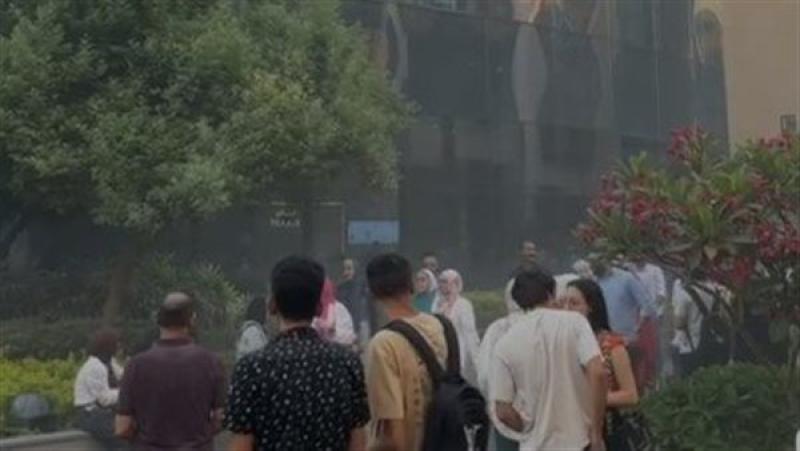 حريق سينما سيتي سنتر ألماظة