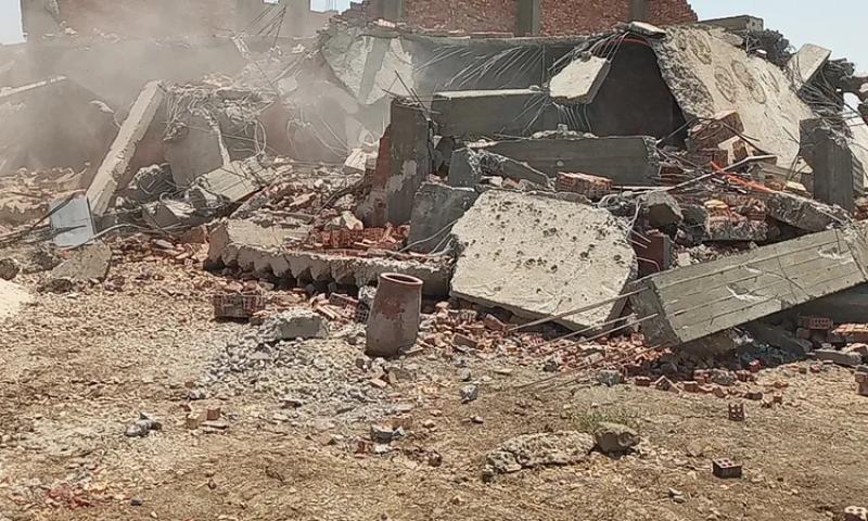 إزالة التعديات على الأراضي الزراعية