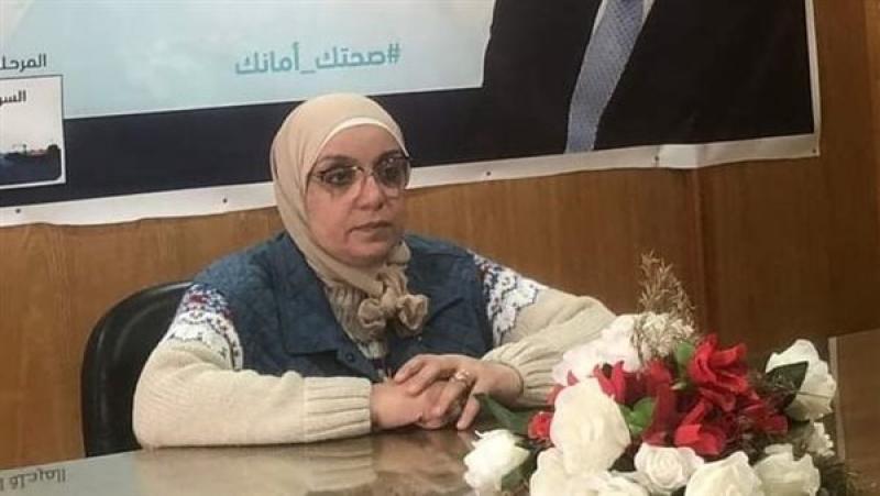 آمال رشدي وكيل وزارة الصحة بمحافظة السويس