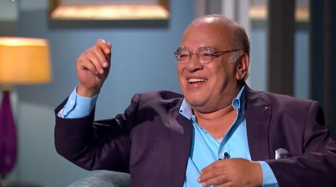 صلاح عبد الله يحتفل بتأهل مصر لنصف نهائي كأس الأمم الإفريقية