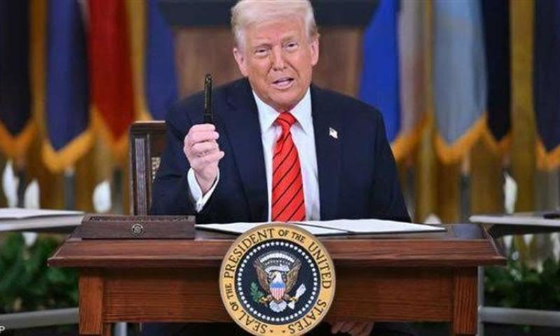 الرئيس الأمريكي دونالد ترامب